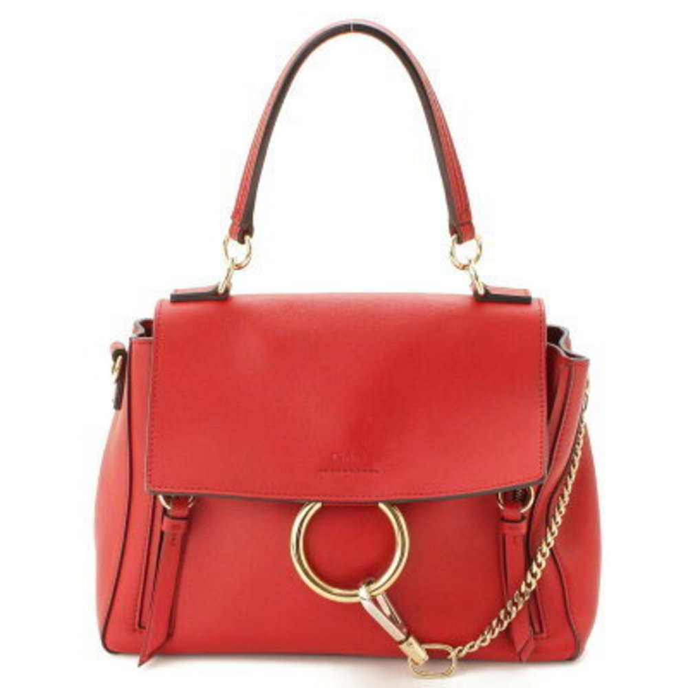 Chloe FAYE DAY Handbag Red